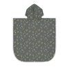 LÄSSIG Beach Poncho 2025 palms deep olive
