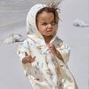 LÄSSIG Beach Poncho 2025 palms deep olive