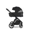 EASYWALKER Kočík kombinovaný Zoey Pure Black + CBX By CYBEX Aton B2 i-Size + základňa
