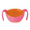 Miska so slamkou - ružová 250 ml