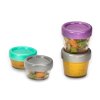 Sklenené dózy na potraviny - 12ks