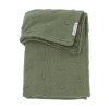 2735078 2753078 Meyco deken fleece mini knots forest green G 800x800