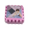 30529 2 hracia podlozka puzzle pink 90x90 cm