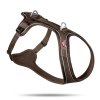 CURLI Postroj pre psov Belka Comfort Brown L, 25-33 kg