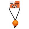 EXPLORER DOG AirBall na provaze Oranžový 6,5 cm