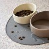 PALOPA Dog Feeding Mat Loua light grey
