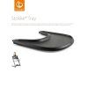 Stokke Tray Black pultík k stoličke
