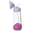 Fľaša na pitie so slamkou 600 ml - sugar plum
