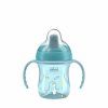 CHICCO Hrnček Training s držadlami teal, 6m+