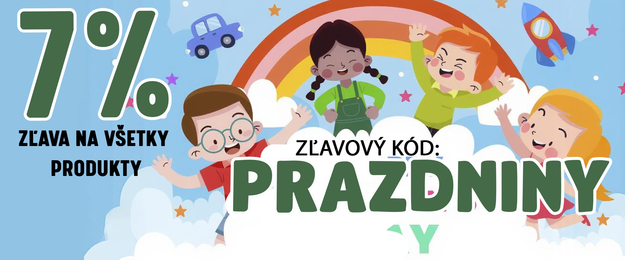 zlavovy kod prazdniny