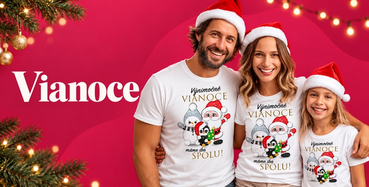 VIANOČNÉ DETSKÉ BODY A TRIČKÁ