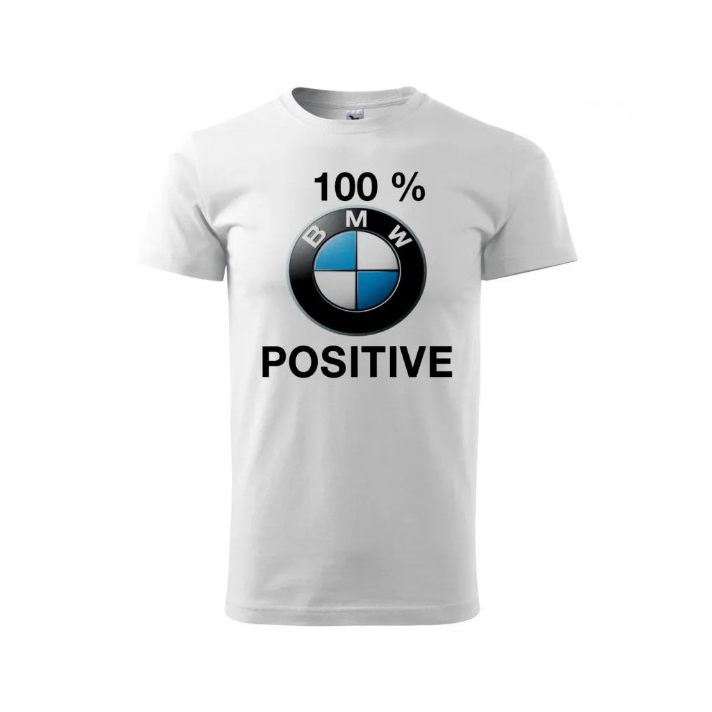 pánske tričko s krátkym rukávom- BMW positive