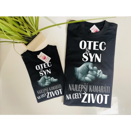 Otec a syn, najlepší kamaráti - čierny set