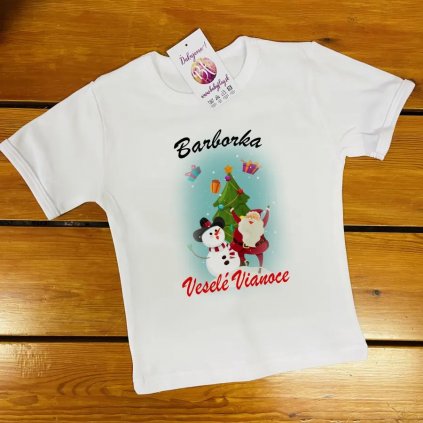detské tričko/ body - Vianoce