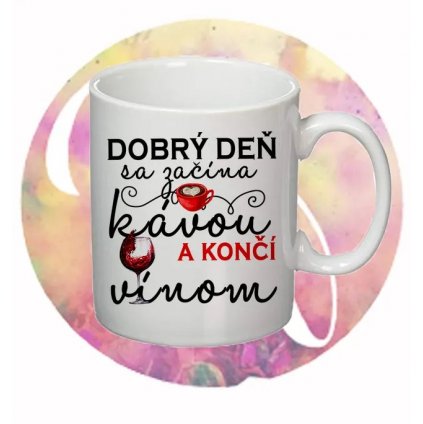 dobrý deň - šálka