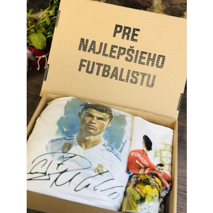 darčekový box pre futbalistu