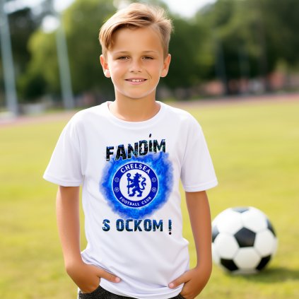 fandim chelsea tricko s potlacou