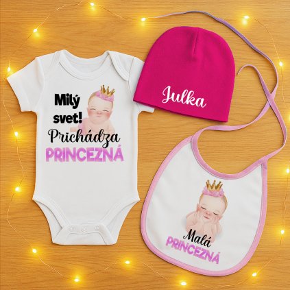 set pre dievcatko mala princezna
