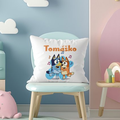 vankus s potlacou bluey