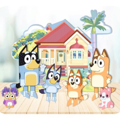 0024676 sada dekoraci na stul bluey 7 ks 625