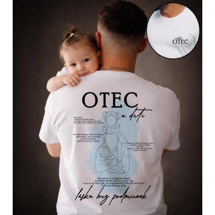 otec a deti tricko