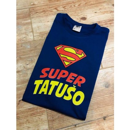 SUPER tatušo - kráľ. modrá