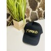 detská šiltovka s menom alebo vlastným nápisom  - čierna
