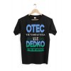 pánske tričko s krátkym rukávom- OTEC vie naozaj veľa, ale dedko, ten vie všetko