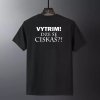 pánske tričko s krátkym rukávom s potlačou - Vytrim, dze še ciskaš?