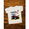 detské tričko / body - traktor narodeniny