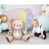 0030147 foliovy balonek medvidek s balonky happy birthday 76 x 41 cm