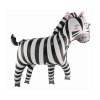 0023219 foliovy balonek roztomila zebra 80 x 78 cm