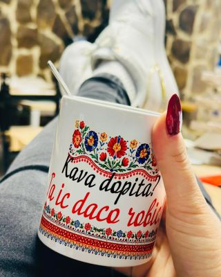 mám taký motivačný hrnček… odo mňa pre mňa :D a od zajtra aj v eshope