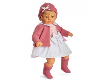 Berjuan bábika bábätko Mi Nene dievčatko Boutique Doll - 60 cm