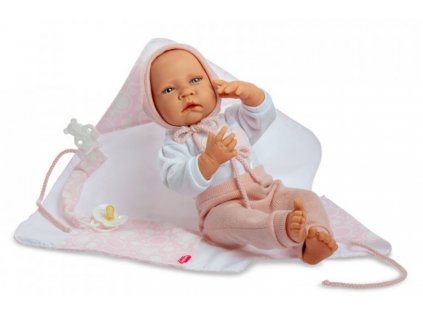 Berjuan bábika bábätko Newborn Special Boutique Doll s príslušenstvom 45 cm