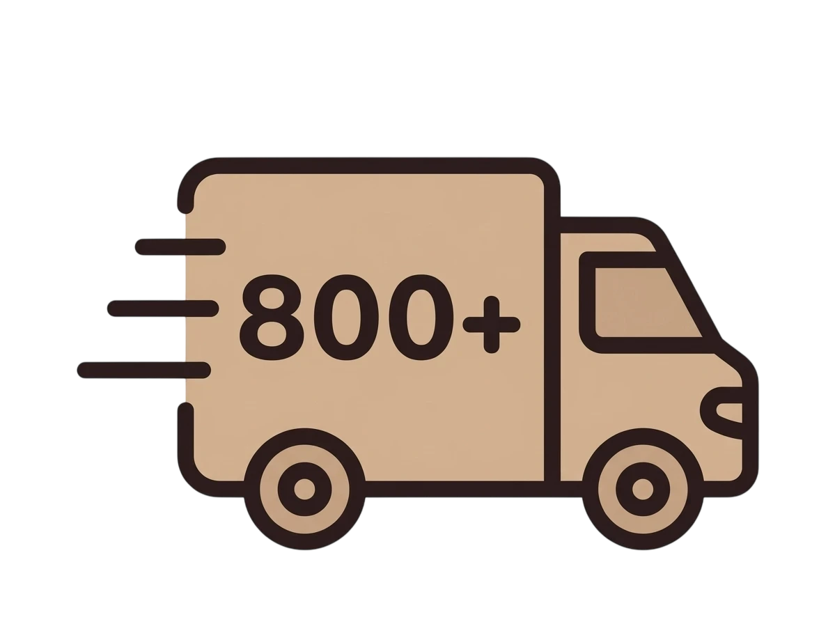 Doprava od 800 Kč zdarma