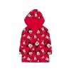 Dětská licenční pláštěnka Minnie a Mikey červená