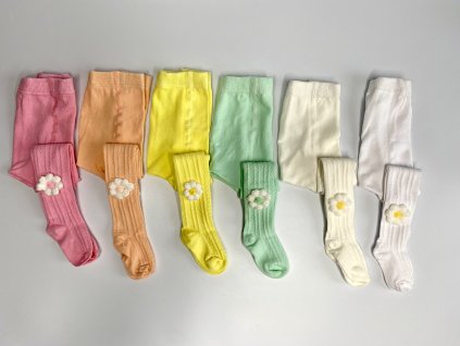 Dievčenské pančucháče v rôznych farbách