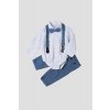 wholesale baby boys 4 piece shirt pants suspender and bowtie 6 24m kidexs 1026 35039 baby tops 23582 29 B