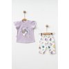 wholesale baby girls 2 pieces t shirt and short set 6 12m hoppidik 2017 2353 baby sets 85563 46 B