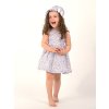 wholesale baby girls 2 piece patterned dress and hat 6 36m serkon babykids 1084 m0484 baby dresses 57157 41 B