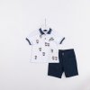 wholesale baby boys 2 pieces t shirt and short set 9 24m sani 1068 9924 baby sets 83113 46 B