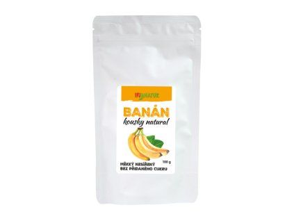 IPJ banan kousky natural 100g