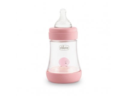 CHICCO Láhev Perfect 5 silikon 150ml dívka