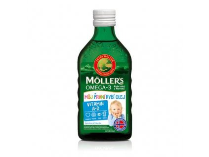 Mollers Omega 3 Můj první rybí olej 250ml