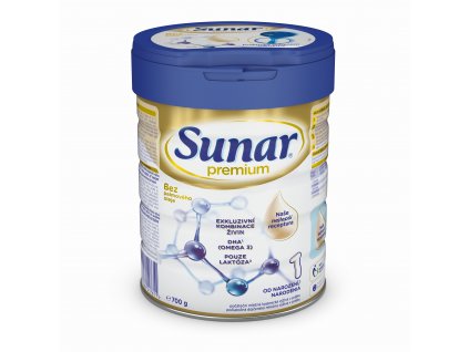 Sunar Premium 1, počáteční kojenecké mléko 700g