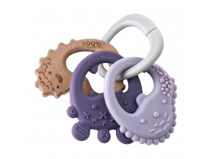 Ring Teether Purple 2