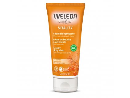 WELEDA packshot BodyWash2021 Seabuckthorn Vitality