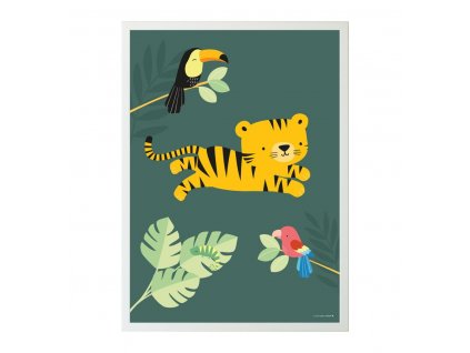 potigr40 lr 1 poster jungle tiger