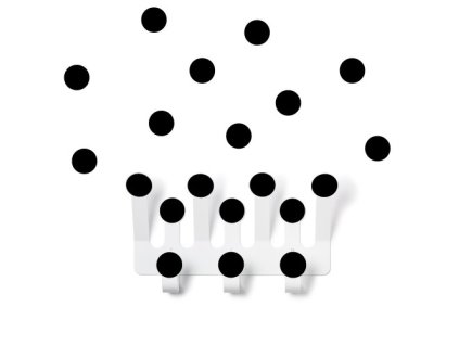 black dots hanger 10 stickers